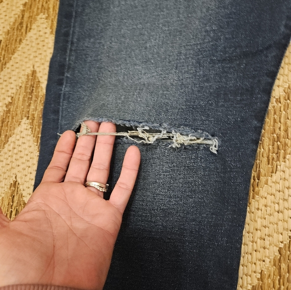 True Religion Jeans Men's Blue Denim Jeans Relaxed Skinny Rocco No Flap SE 42x33 - Picture 9 of 15